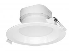 Satco Products Inc. S39027 - 9 watt LED Direct Wire Downlight; 5-6 inch; 3000K; 120 volt; Dimmable