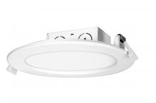 Satco Products Inc. S39061 - 11.6 watt LED Direct Wire Downlight; Edge-lit; 5-6 inch; 2700K; 120 volt; Dimmable