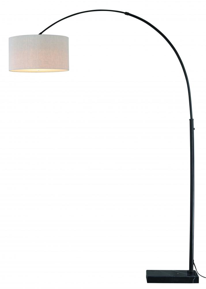 Luna Instalux LED Arc Lamp Oil Rubbed Bronze