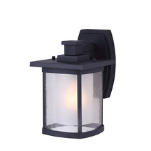 Canarm IOL236BK - Outdoor, 1 Light Outdoor Down Light, Seeded/Frost Glass, 100W Type A, 6 1/2"W x