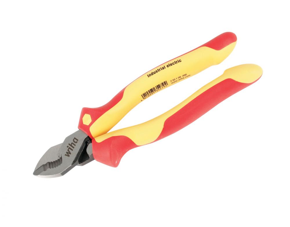 Insulated Industrial Serrated Edge Cable Cutters 8"