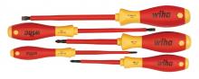 Wiha 32091 - Insulated Slotted/Phillips Screwdrivers 5 Piece Set