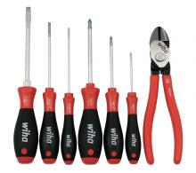 Wiha 32644 - Vinyl Grip BiCut with Slotted and Phillips Screwdrivers 7 Piece Set