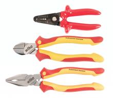 Wiha 32863 - Insulated Pliers & Cutters 3 Pc. Set