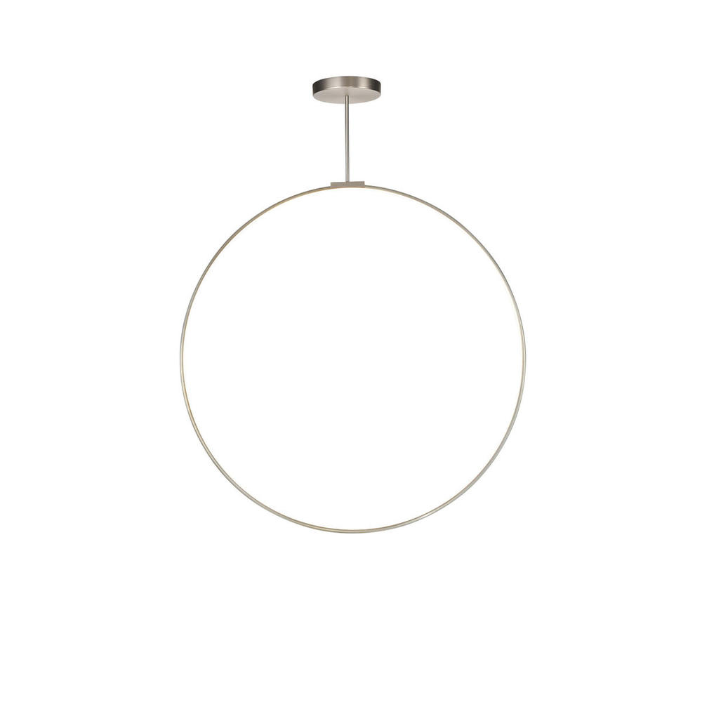 Cirque 48-in Brushed Nickel LED Pendant