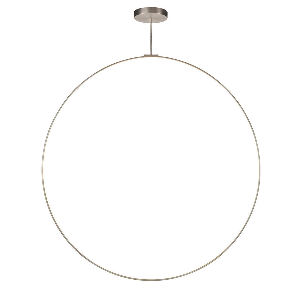 Cirque 72-in Brushed Nickel LED Pendant