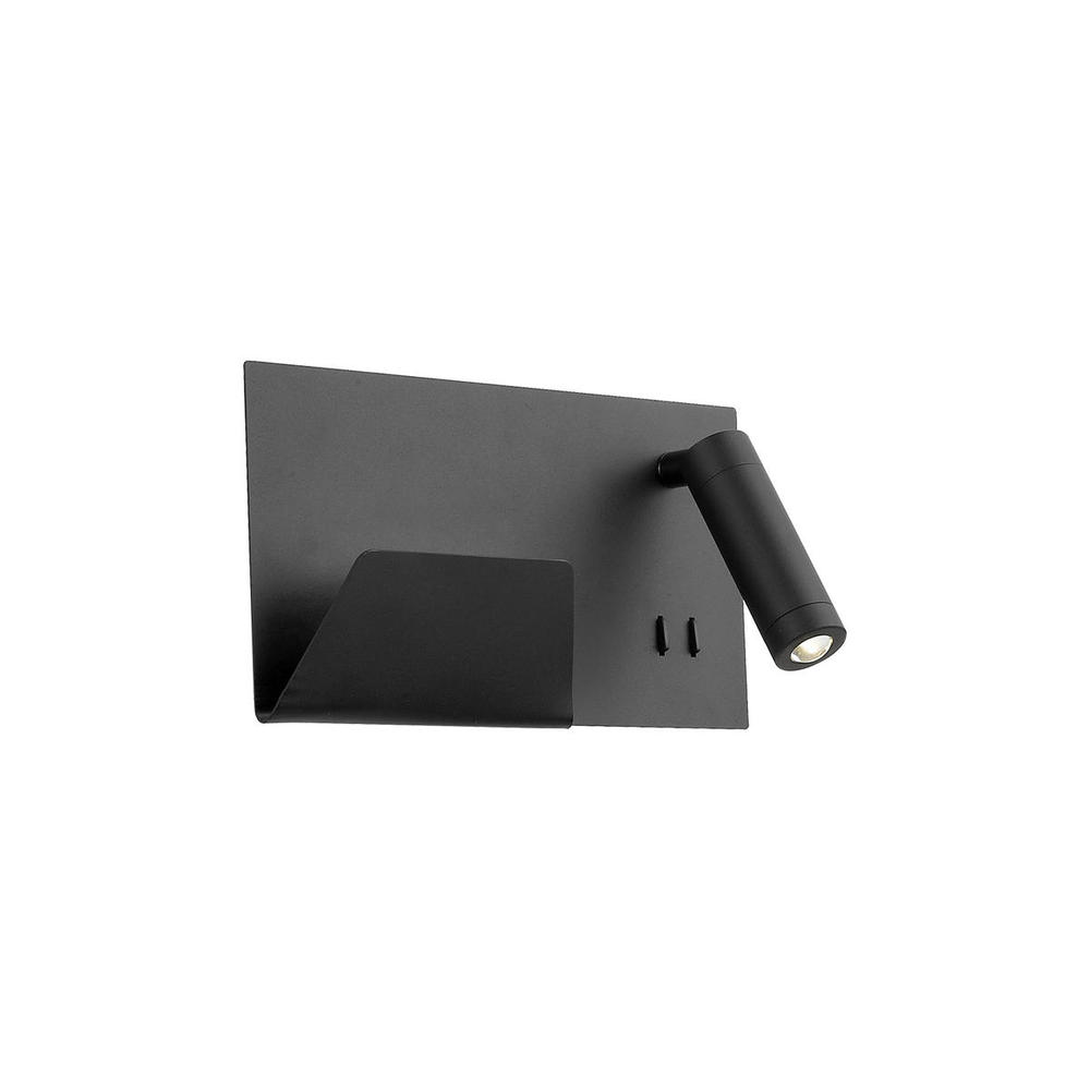 Dorchester 11-in Black LED Wall Sconce