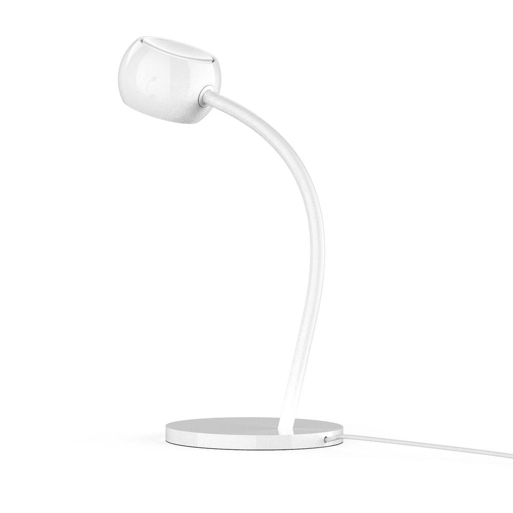 Flux Gloss White LED Table Lamp