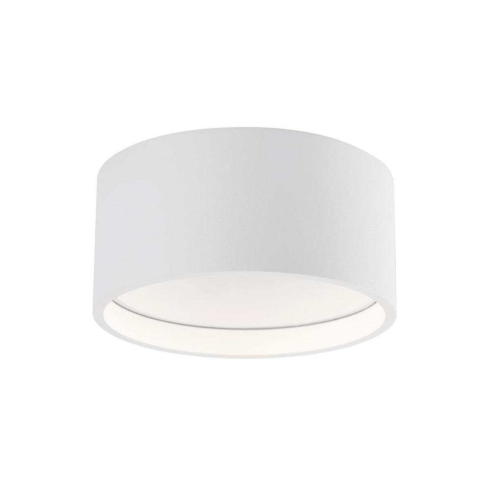 Lucci 5-in White LED Flush Mount