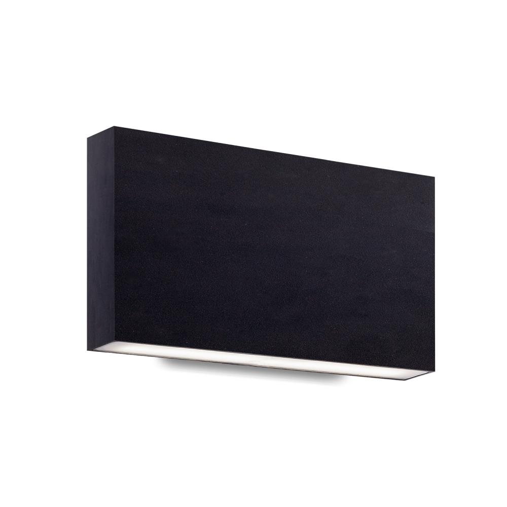 Mica 10-in Black LED All terior Wall