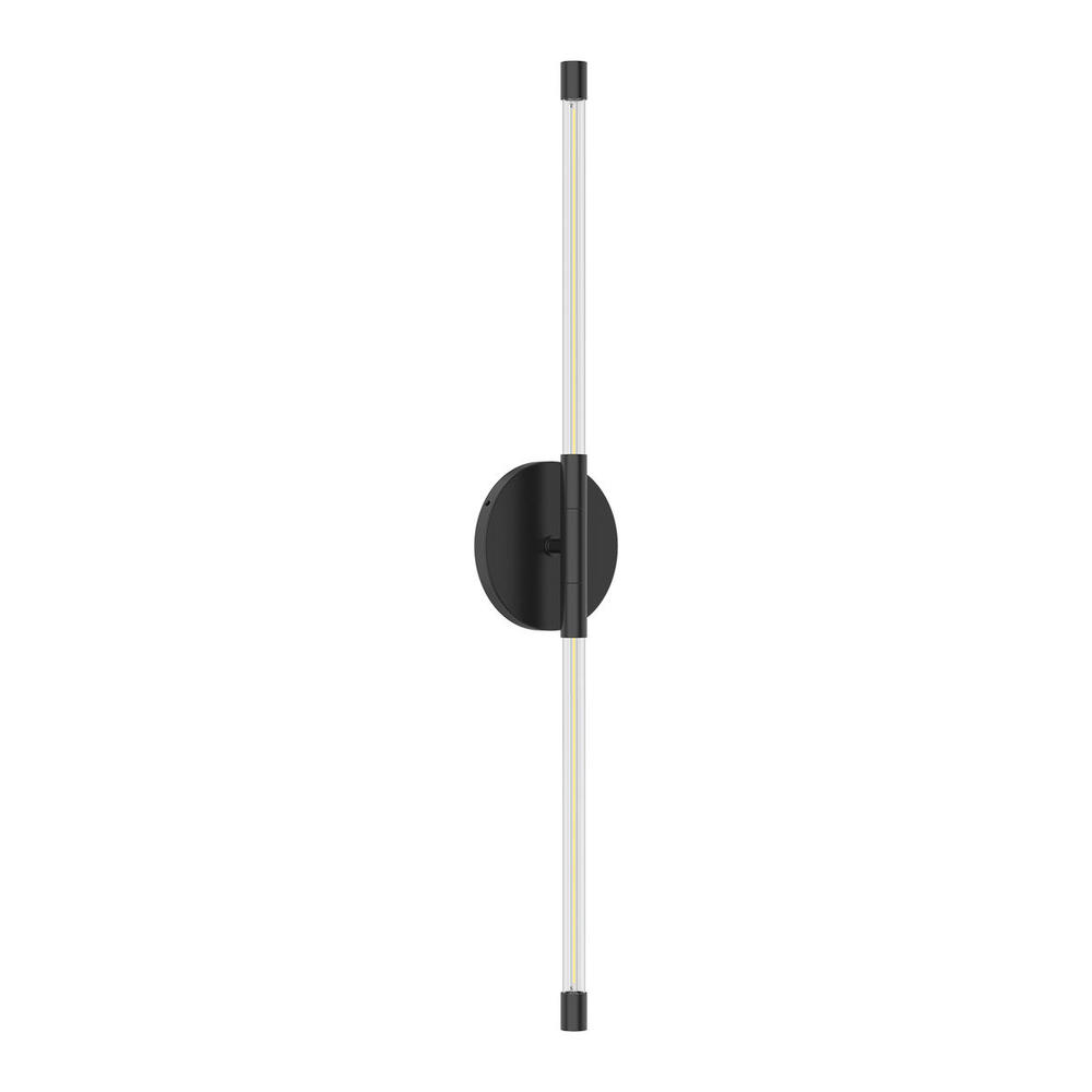 Motif 26-in Black LED Wall Sconce