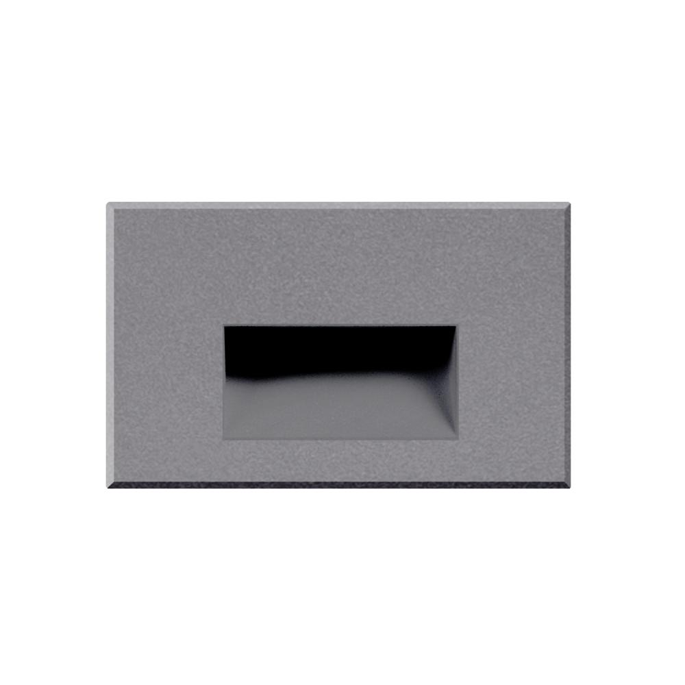 Sonic 3-in Gray LED Exterior Low Voltage Wall/Step Lights