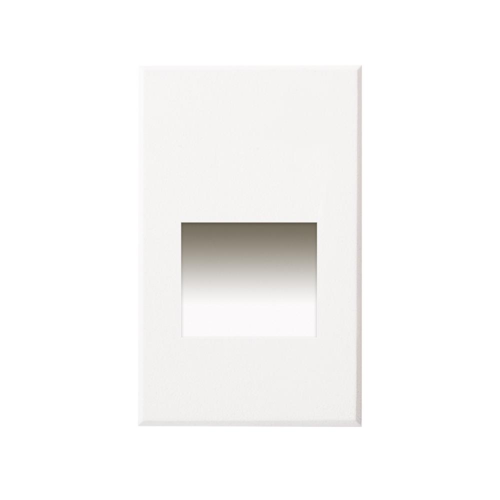 Sonic 5-in White LED Exterior Low Voltage Wall/Step Lights