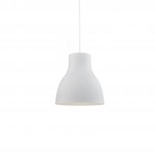 Kuzco Lighting Inc 494216-WH - Cradle 16-in White 1 Light Pendant