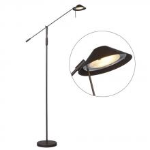 Galaxy Lighting 511246MTBZ - Floor Lamp - Matte Bronze with Metal Shade (Toggle ON/OFF Switch)