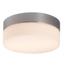 Galaxy Lighting 612312CH-113EB - Flush Mount Ceiling Light - in Polished Chrome finish with Satin White Glass