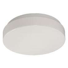 Galaxy Lighting 650102-213EB - Flush Mount Ceiling Light or Wall Mount Fixture - in White finish with White Acrylic Lens