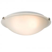 Galaxy Lighting 680116FR-PT/2PL - Flush Mount Ceiling Light - in Pewter finish with Frosted Glass