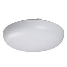 Galaxy Lighting L931454WH010A1 - LED Flush Mount Ceiling Light / Round Cloud Light - in White finish with White Acrylic Lens (Fluores