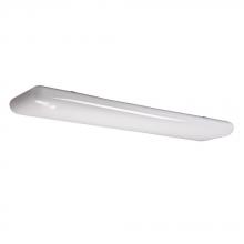 Galaxy Lighting 944812WH - Fluorescent Two Light Cloud Light w/ White Acrylic Lens