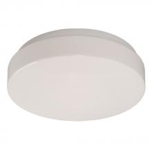 Galaxy Lighting L650102WH010A1 - LED Flush Mount Ceiling Light or Wall Mount Fixture - in White finish with White Acrylic Lens