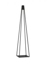 Visual Comfort & Co. Modern Collection SLOFL10927BK - The Apex Outdoor 1-Light Wet Rated Integrated Dimmable LED X-Large Floor Lamp in Black