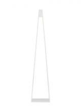 Visual Comfort & Co. Modern Collection SLOFL10927WH - The Apex Outdoor 1-Light Wet Rated X-Large Integrated Dimmable LED Floor Lamp in White