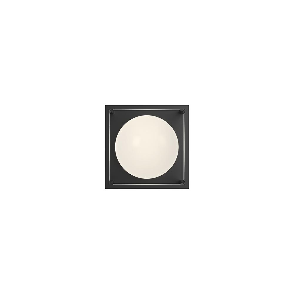 Amelia 6-in Black 1 Light Exterior Wall Sconce