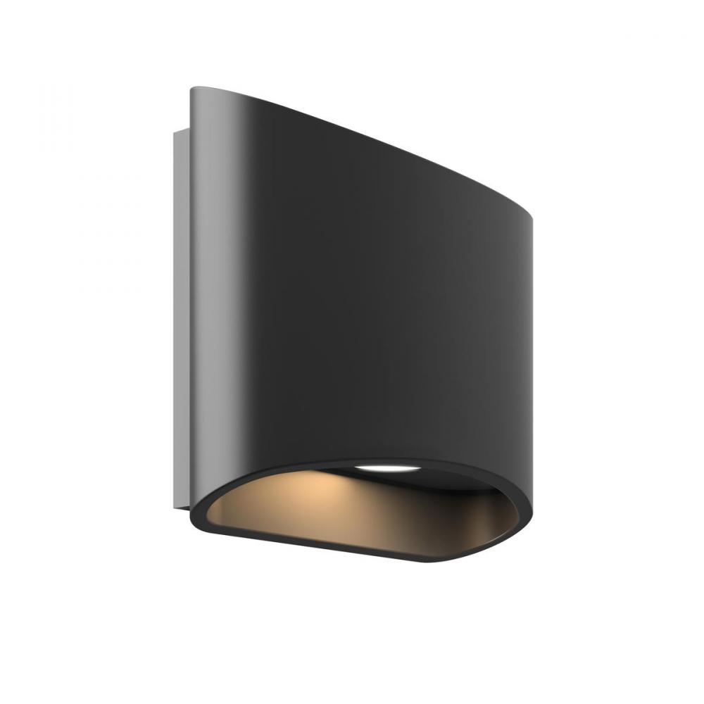 6 Inch Oval Up/Down LED Wall Sconce