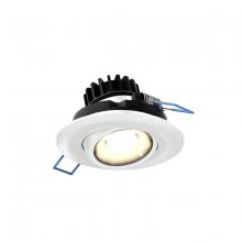 Dals LEDDOWNG3-WH - 3 Inch Round Recessed LED Gimbal Light
