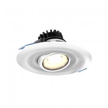 Dals LEDDOWNG4-WH - 4 Inch Round Recessed LED Gimbal Light
