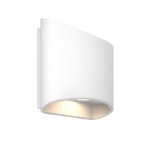 Dals LEDWALL-H-WH - 6 Inch Oval Up/Down LED Wall Sconce