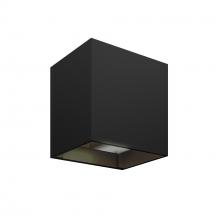 Dals LEDWALL-G-CC-BK - 4 Inch Square Directional Up/Down LED Wall Sconce CCT