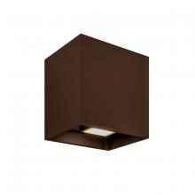 Dals LEDWALL-G-BR - 4 Inch Square Directional Up/Down LED Wall Sconce