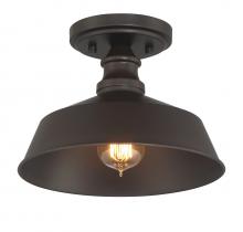 Savoy House Meridian M60068ORB - 1-Light Ceiling Light in Oil Rubbed Bronze