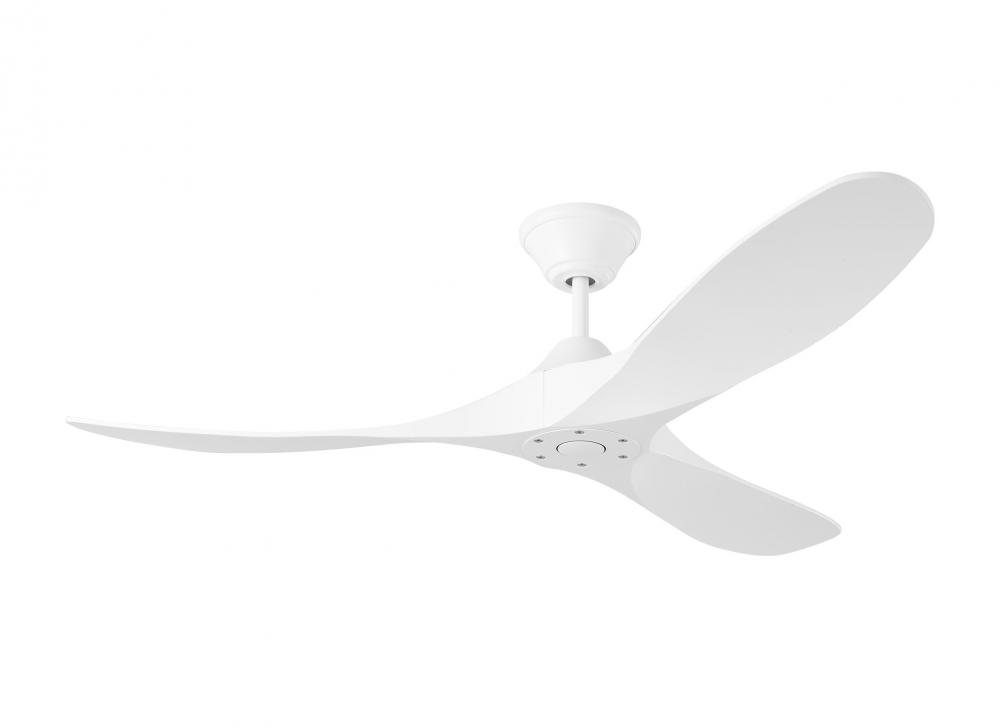 Maverick coastal 52-inch indoor/outdoor Energy Star ceiling fan in matte white finish