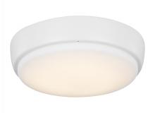 Visual Comfort & Co. Fan Collection MC264RZW - Dimmable 7" Matte White LED Ceiling Fan Light Kit
