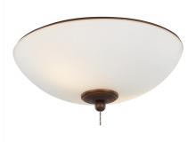 Visual Comfort & Co. Fan Collection MC266RB - Dimmable 12" Roman Bronze LED Ceiling Fan Light Kit